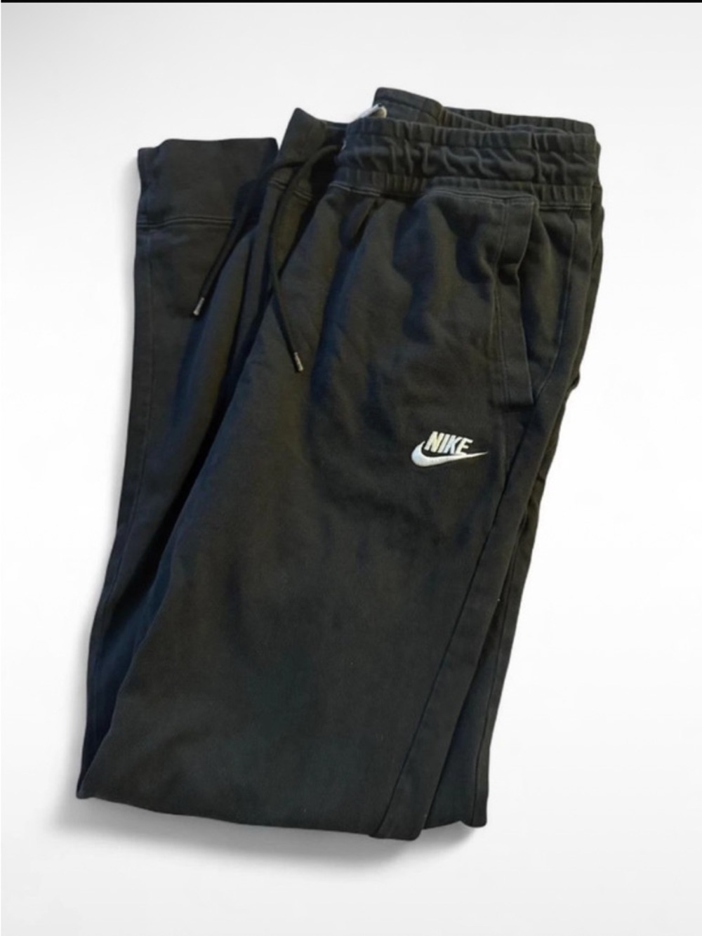 Nike Sportswear Club Fleece Jogger Pants - Black/White, Size M